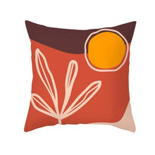 Load image into Gallery viewer, Abstract Line Drawing Cushion Case Modern Abstract Painting Pillow Case Beautiful Art Cushion Covers Art Sofa Pillows Case Livingroom Decorative Pillow 45x45CM
