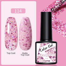 Load image into Gallery viewer, Spring Summer Nail Gel Polish Colorful UV LED Diamond Stylish Glossy and Matte Fashion Design For Womens
