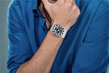 Load image into Gallery viewer, New Quartz Business Mens Luxury Watch Classic Retro Rectangle Analog Waterproof Fashion Leather Strap Wrist Watch
