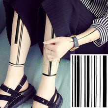 Load image into Gallery viewer, 57 Sheets Temporary Tattoo Stickers Set Waterproof Temporary Tattoo Waist Arm Modern Stylish Big Black Tattoos For Womens Mens
