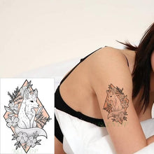 Load image into Gallery viewer, Luxury Different Waterproof Temporary Tattoo Sticker Snake Flower Fake Tattoo Body Art Adult Fashion Stickers For Womens Mens
