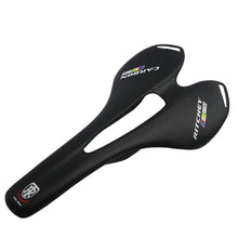 Load image into Gallery viewer, Mountain Saddle Full Carbon Fiber Bike Saddle Road Bike Seat Cushion Bicycle Seat Cushion Road Bike Saddle Lightweight Carbon Fiber Bike Saddle Comfortable Road Bike Seat Bicycle Accessories For Men Women Pneumatic Cycling Saddle
