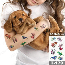 Load image into Gallery viewer, New Waterproof Temporary Tattoo Sticker Deer Animal Flash Tatoo Black Line Body Art Small Decorative Design For Womens Boys
