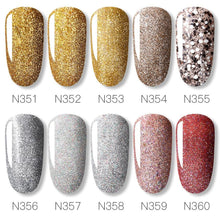 Load image into Gallery viewer, New Womens Fashion Gel Nail Polish UV LED Semi Permanent Matt Glossy Effect Luxury Manicure Design
