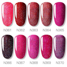 Load image into Gallery viewer, New Womens Fashion Gel Nail Polish UV LED Semi Permanent Matt Glossy Effect Luxury Manicure Design
