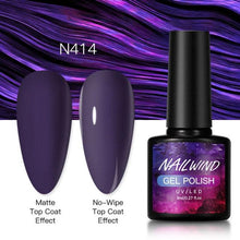 Load image into Gallery viewer, New Womens Fashion Gel Nail Polish UV LED Semi Permanent Matt Glossy Effect Luxury Manicure Design

