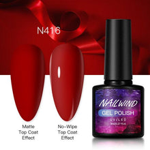 Load image into Gallery viewer, New Womens Fashion Gel Nail Polish UV LED Semi Permanent Matt Glossy Effect Luxury Manicure Design
