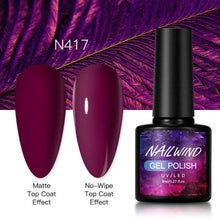 Load image into Gallery viewer, New Womens Fashion Gel Nail Polish UV LED Semi Permanent Matt Glossy Effect Luxury Manicure Design
