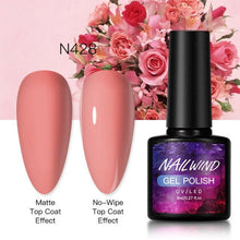 Load image into Gallery viewer, New Womens Fashion Gel Nail Polish UV LED Semi Permanent Matt Glossy Effect Luxury Manicure Design
