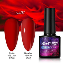 Load image into Gallery viewer, New Womens Fashion Gel Nail Polish UV LED Semi Permanent Matt Glossy Effect Luxury Manicure Design
