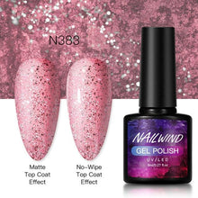 Load image into Gallery viewer, New Womens Fashion Gel Nail Polish UV LED Semi Permanent Matt Glossy Effect Luxury Manicure Design
