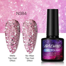 Load image into Gallery viewer, New Womens Fashion Gel Nail Polish UV LED Semi Permanent Matt Glossy Effect Luxury Manicure Design
