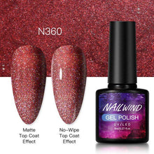 Load image into Gallery viewer, New Womens Fashion Gel Nail Polish UV LED Semi Permanent Matt Glossy Effect Luxury Manicure Design
