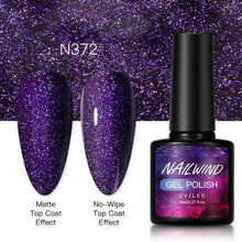 Load image into Gallery viewer, New Womens Fashion Gel Nail Polish UV LED Semi Permanent Matt Glossy Effect Luxury Manicure Design
