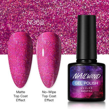 Load image into Gallery viewer, New Womens Fashion Gel Nail Polish UV LED Semi Permanent Matt Glossy Effect Luxury Manicure Design
