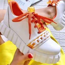 Load image into Gallery viewer, Fashion Spring New Purple Shoes Platform Sneakers Women Tenis Casual Shoes Lightweight Comfortable Vulcanize Shoes Luxury Fashion Womens Leather Sneakers
