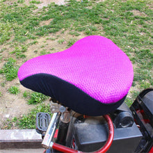 Load image into Gallery viewer, Cushion Replacement Pad Bike Saddle Racing 3D Mesh Anti-Slip Thickened Bicycle Seat Cover Soft Bike Seat Pad Comfort Road Bicycle Seat Covers Spin Bike Cycling Seat Cushions Indoor Outdoor Saddle
