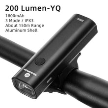 Load image into Gallery viewer, Bike Light Front Lamp USB Rechargeable LED 4800mAh Bicycle Light Waterproof Bicycle Light Set USB  Rechargeable Super Bright Bike Headlight For Night Riding Bracket 1000LM
