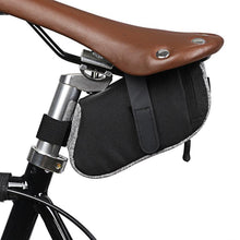 Load image into Gallery viewer, Road Bike Storage Bag Waterproof Bicycle Bags Pouch Cycling Bike Tail Rear Seat Bag  Bicycle Accessories Bike Storage Frame Bag Bicycle Front Tube Triangle Water Resistant Cycling Pack Strap On Pouch Bike Accessories Tool Accessible Storage Bag
