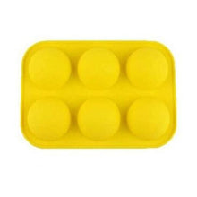 Load image into Gallery viewer, Half Sphere Silicone Soap Molds Bakeware Cake Decorating Tools Pudding Jelly Chocolate Fondant Mould Ball Biscuit Baking Mould 6 Holes Silicone Mold Half Ball Sphere For Making Chocolate Cake Jelly Pudding Handmade Soap
