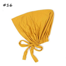 Load image into Gallery viewer, Fashion Modal Under Scarf  Hijab Turban Cap Cotton With Band Adjustable Inner Hijab cap Muslim Turban Hijab Cap For Women
