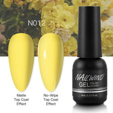Load image into Gallery viewer, NEW TREND Modern fashion Red Gel Nail Polish For Nails  Permanent UV LED 8ml Matte Glossy High Quality Fashion Design For Women and Ladies
