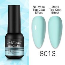 Load image into Gallery viewer, NEW TREND Modern fashion Red Gel Nail Polish For Nails  Permanent UV LED 8ml Matte Glossy High Quality Fashion Design For Women and Ladies

