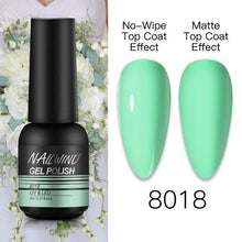 Load image into Gallery viewer, NEW TREND Modern fashion Red Gel Nail Polish For Nails  Permanent UV LED 8ml Matte Glossy High Quality Fashion Design For Women and Ladies
