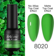 Load image into Gallery viewer, NEW TREND Modern fashion Red Gel Nail Polish For Nails  Permanent UV LED 8ml Matte Glossy High Quality Fashion Design For Women and Ladies
