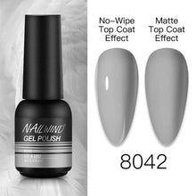 Load image into Gallery viewer, NEW TREND Modern fashion Red Gel Nail Polish For Nails  Permanent UV LED 8ml Matte Glossy High Quality Fashion Design For Women and Ladies
