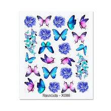 Load image into Gallery viewer, Nails Sticker Nail Art Decorations Flowers Leaves Decals Water Transfer Sliders Woman Face Fruit Foil Manicures Wraps  Water Transfer Nail Decals Sticker For Pretty Girl Self-Adhesive Nail Decals Designer Nail Stickers for Acrylic Decal
