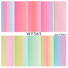 Load image into Gallery viewer, Holographic Nail Foil Transfer Set Sticker Decal Nail Art Foils Designer Marble Nail Decoration Sliders Wraps Manicure  Women Kids Girls Manicure Decoration Nail Art Supplies 3D Self-Adhesive Nail Decals Designer Nail Stickers for Acrylic Nails
