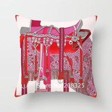 Load image into Gallery viewer, New Horse Cushion Cover Short Plus Luxury Horse Cotton Linen Decorative Pillowcase Cushion Decorative Pillows  Covers for Home Sofa Couch Car Bedrooms 45x45cm
