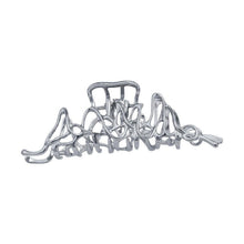 Load image into Gallery viewer, Woman Novelty Minimalist Dainty Design Irregular Hairpins Punk Style Metal Silver Hair Claws Barrettes Women Hair Accessories Hair Clips Hairgrip
