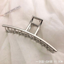 Load image into Gallery viewer, Woman Novelty Minimalist Dainty Design Irregular Hairpins Punk Style Metal Silver Hair Claws Barrettes Women Hair Accessories Hair Clips Hairgrip
