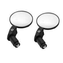 Load image into Gallery viewer, Adjustable 360 Rotation Bike Rearview Mirror Safety Cycling Wide Angle Rear View Bicycle Handlebar Mirrors For 18-22MM Grips Bike Mirror Bicycle Handlebar Rearview Mirrors HD Safety Rear View Mirror Convex Mirror With 360˚Adjustable
