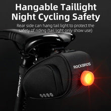 Load image into Gallery viewer, Rainproof Bicycle Bag Shock Proof Bike Bag For Reflective Large Capacity Seat Bike Bag Accessories Bag Seat Bag Bike Bag Under Seat Bicycle Bag Cycling Accessories Storage Pouch Bike For Mountain Road Bike
