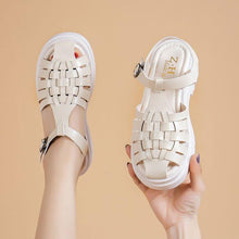 Load image into Gallery viewer, Platform Women's Sandals Summer Fashion Women Beach Classic Sandal Comfortable Beach  Pool Platforms Sandals With Buckle Open Toe Ankle Strap Thick-Soled Casual Women's Shoes
