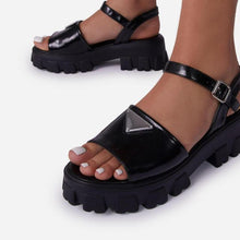 Load image into Gallery viewer, Platform Women's Sandals Summer Fashion Women Beach Classic Sandal Comfortable Beach  Pool Platforms Sandals With Buckle Open Toe Ankle Strap Thick-Soled Casual Women's Shoes
