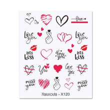Load image into Gallery viewer, Cool Geometrics Pattern Water Decals Stickers Flower Leaves Slider For Nails Spring Summer Nail Art Decoration Tattoos Women Nail Art Stickers Water Transfer Decals Design Nail Art Supplies Manicure Acrylic Nail Foil Stencils Decorations
