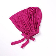Load image into Gallery viewer, Fashion Modal Under Scarf  Hijab Turban Cap Cotton With Band Adjustable Inner Hijab cap Muslim Turban Hijab Cap For Women
