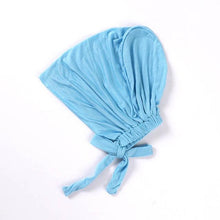 Load image into Gallery viewer, Fashion Modal Under Scarf  Hijab Turban Cap Cotton With Band Adjustable Inner Hijab cap Muslim Turban Hijab Cap For Women
