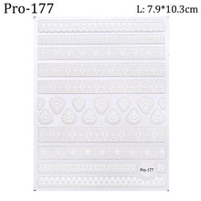 Load image into Gallery viewer, 5D Sweater Nail Sticker Acrylic Engraved Winter Charm Designs Beauty Cloth Christmas Patterns Nails Art Decoration Tools  Nail Art Stickers Decor Tip Transfer Nail Decals Sticker For Pretty Girl Self-Adhesive Nail Decals Designer Nail Stickers
