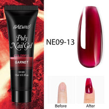 Load image into Gallery viewer, New Poly Nail Polish Gel Extension Glitter Gel Nails Manicure Design UV Reflective Diamond Shine
