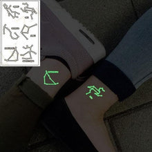Load image into Gallery viewer, Fashion Luminous Sticker Tattoos Waterproof Temporary Different Luxury Tattoos For Womens Mens Kids
