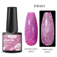 Load image into Gallery viewer, Popular Cat Eye Gel Nail Polish Magnetic Colorful UV Rainbow Gel Fashion Charming Effect Modern Design
