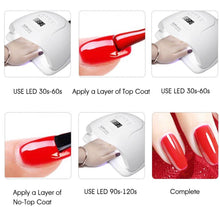 Load image into Gallery viewer, New Fashion Colorful Nail Gel Polish Glossy Matte High Effect Modern Manicure Design For Nails For Girls and Women
