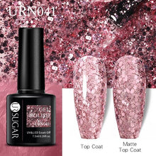 Load image into Gallery viewer, Matte Pink Blue Gel Nail Polish Semi Permanent LED Nail Art Design Elegant Warm Colors For Womens

