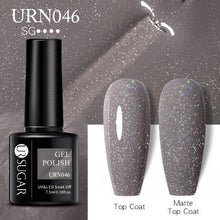 Load image into Gallery viewer, Matte Pink Blue Gel Nail Polish Semi Permanent LED Nail Art Design Elegant Warm Colors For Womens
