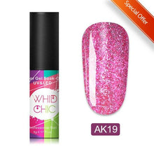 Load image into Gallery viewer, Matte Pink Blue Gel Nail Polish Semi Permanent LED Nail Art Design Elegant Warm Colors For Womens
